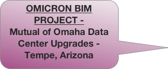 OMICRON BIM PROJECT - 
Mutual of Omaha Data Center Upgrades - Tempe, Arizona
